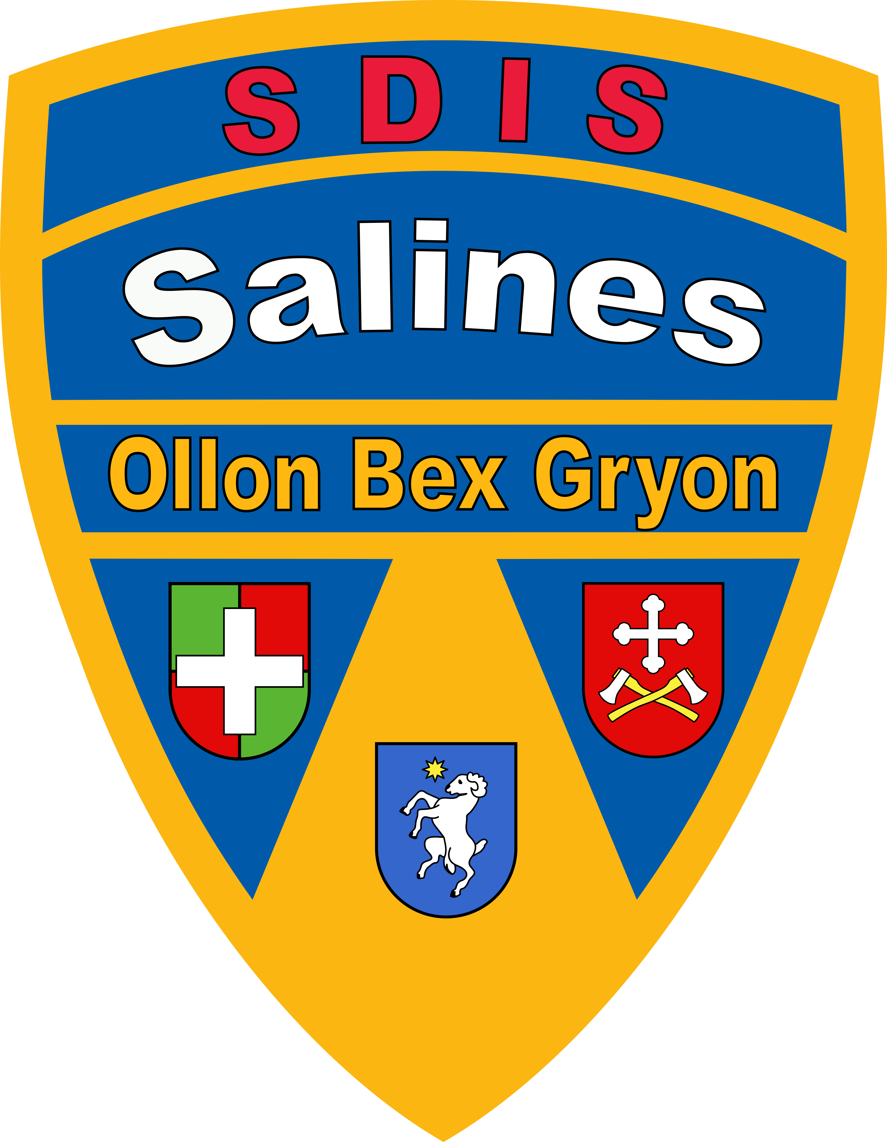 Logo SDIS Les Salines